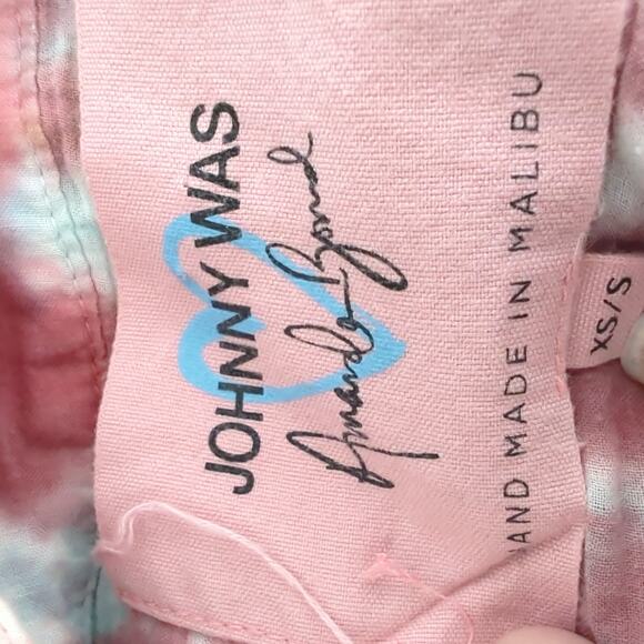 Johnny Was Amanda Bond Malibu Womens Dress XS/S Tie Dye Beachy Cover Up Boho - Picture 3 of 6